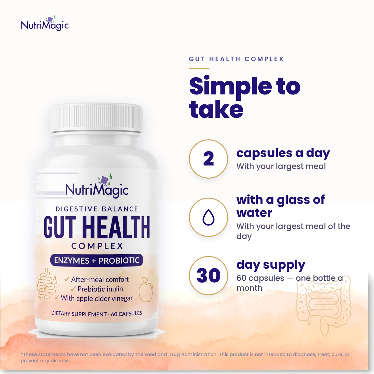 NutriMagic Gut Health Complex — how to take it